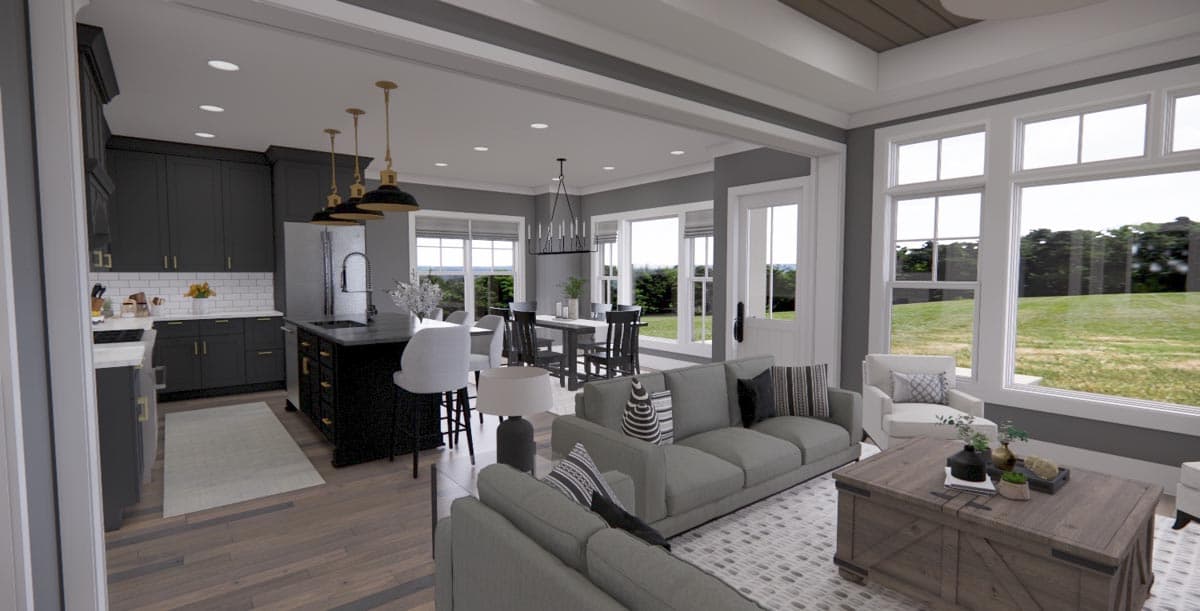 Plan 14714RK: Eye-Catching One-Story Traditional House Plan with Home Office and Three Bedrooms - Image #17 - Country, Southern, Traditional