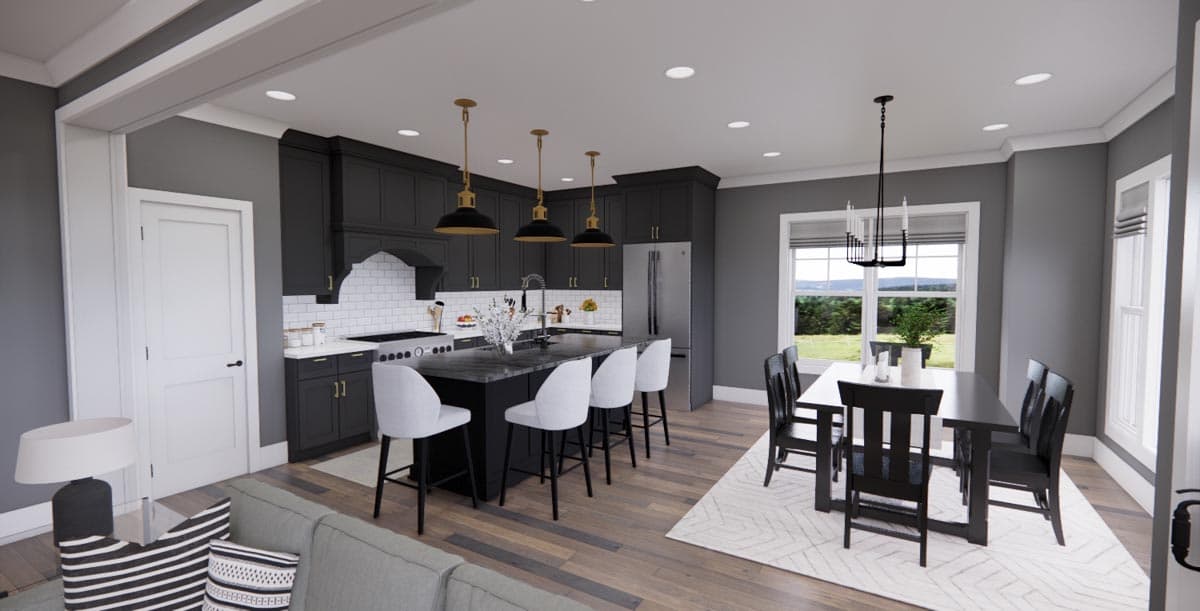 Plan 14714RK: Eye-Catching One-Story Traditional House Plan with Home Office and Three Bedrooms - Image #18 - Country, Southern, Traditional