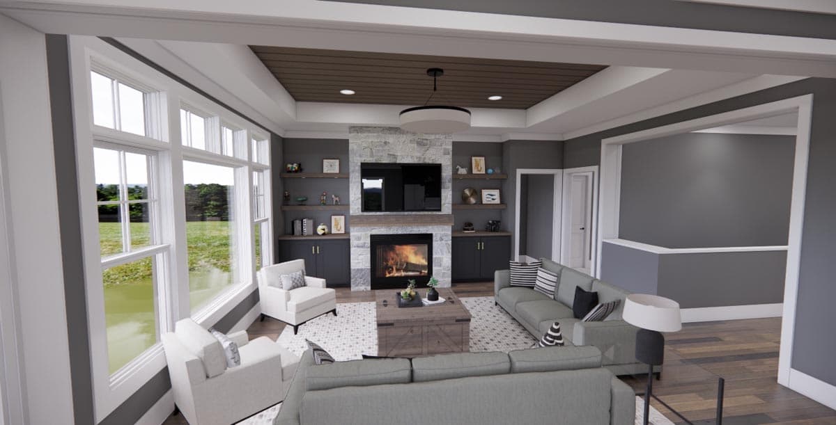 Plan 14714RK: Eye-Catching One-Story Traditional House Plan with Home Office and Three Bedrooms - Image #20 - Country, Southern, Traditional