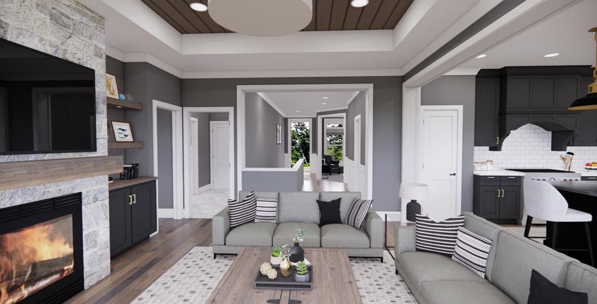 Plan 14714RK: Eye-Catching One-Story Traditional House Plan with Home Office and Three Bedrooms - Image #22 - Country, Southern, Traditional