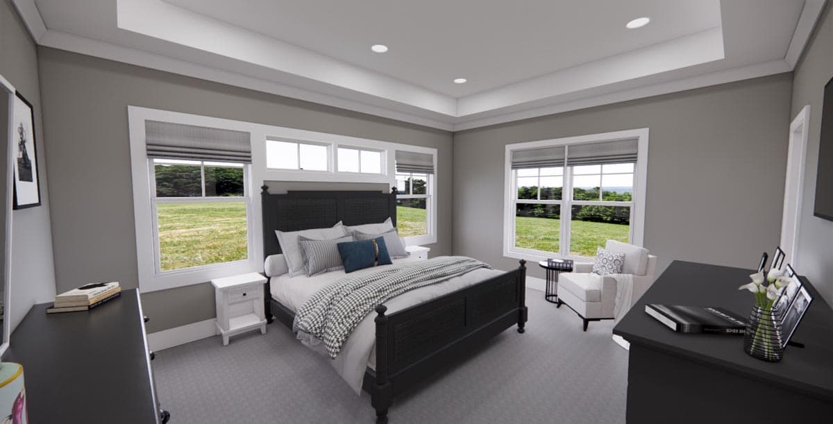 Plan 14714RK: Eye-Catching One-Story Traditional House Plan with Home Office and Three Bedrooms - Image #27 - Country, Southern, Traditional