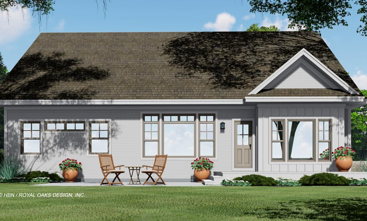 Plan 14714RK: Eye-Catching One-Story Traditional House Plan with Home Office and Three Bedrooms - Image #7 - Country, Southern, Traditional
