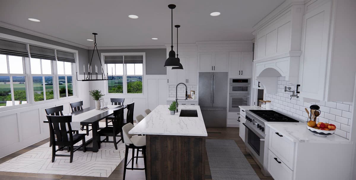 Plan 14718RK: Multi-gabled 4 Bed Craftsman with a Den or Home Office - Image #22 - Country, Craftsman, New American, Northwest, Traditional