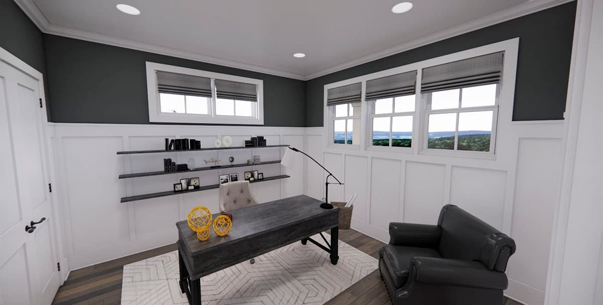 Plan 14720RK: 4 Bed Traditional House Plan with Laundry Upstairs and a Main Floor Den or Home Office - Image #11 - Country, Craftsman, New American, Northwest, Traditional