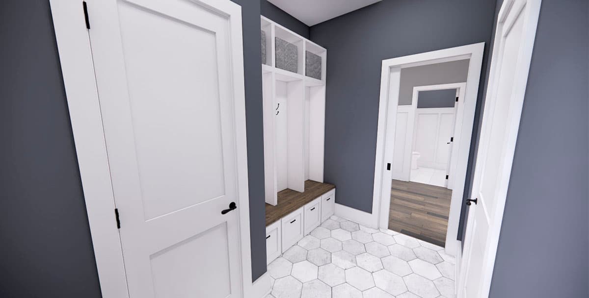 Plan 14720RK: 4 Bed Traditional House Plan with Laundry Upstairs and a Main Floor Den or Home Office - Image #14 - Country, Craftsman, New American, Northwest, Traditional