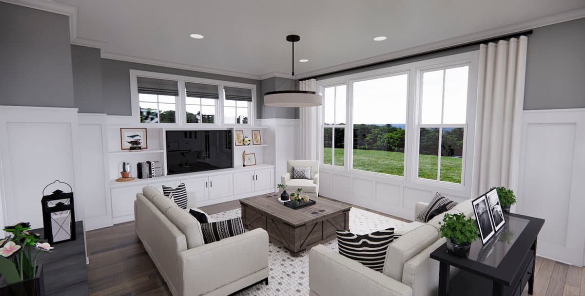 Plan 14720RK: 4 Bed Traditional House Plan with Laundry Upstairs and a Main Floor Den or Home Office - Image #16 - Country, Craftsman, New American, Northwest, Traditional