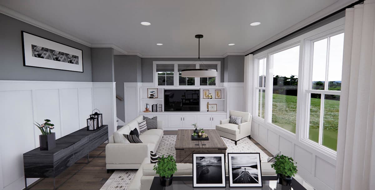 Plan 14720RK: 4 Bed Traditional House Plan with Laundry Upstairs and a Main Floor Den or Home Office - Image #17 - Country, Craftsman, New American, Northwest, Traditional