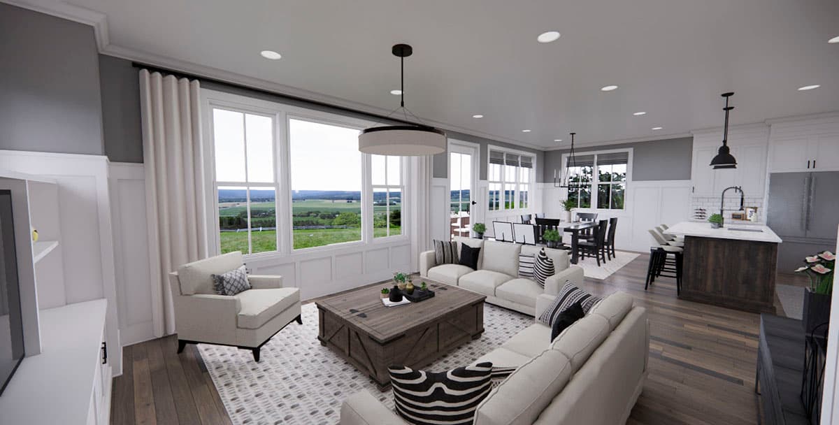 Plan 14720RK: 4 Bed Traditional House Plan with Laundry Upstairs and a Main Floor Den or Home Office - Image #18 - Country, Craftsman, New American, Northwest, Traditional