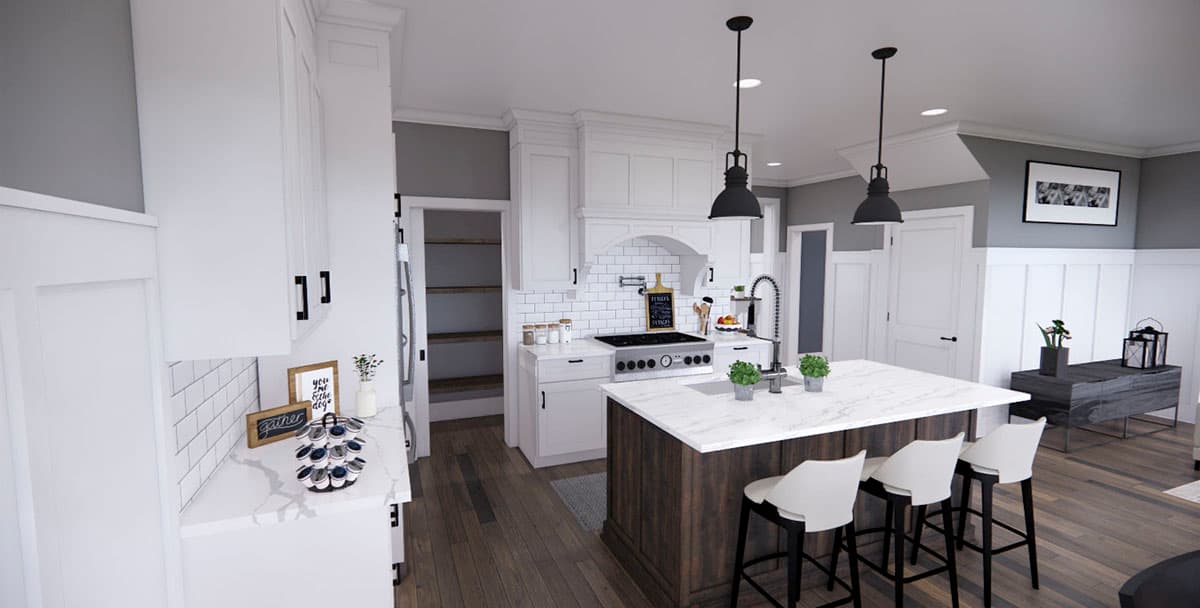 Plan 14720RK: 4 Bed Traditional House Plan with Laundry Upstairs and a Main Floor Den or Home Office - Image #21 - Country, Craftsman, New American, Northwest, Traditional