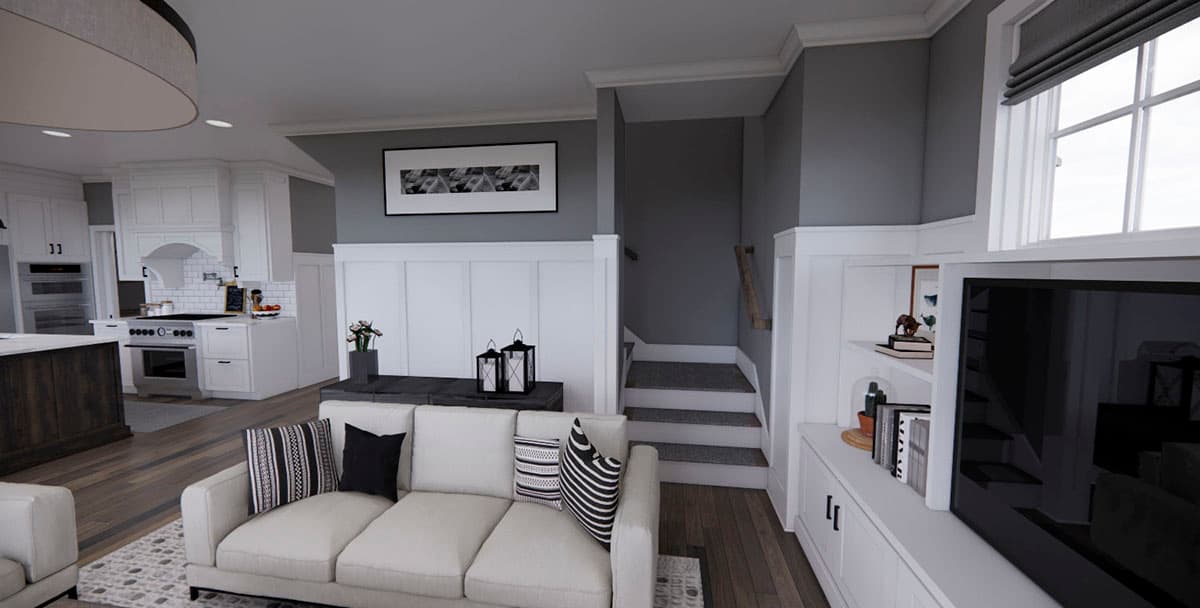 Plan 14720RK: 4 Bed Traditional House Plan with Laundry Upstairs and a Main Floor Den or Home Office - Image #25 - Country, Craftsman, New American, Northwest, Traditional