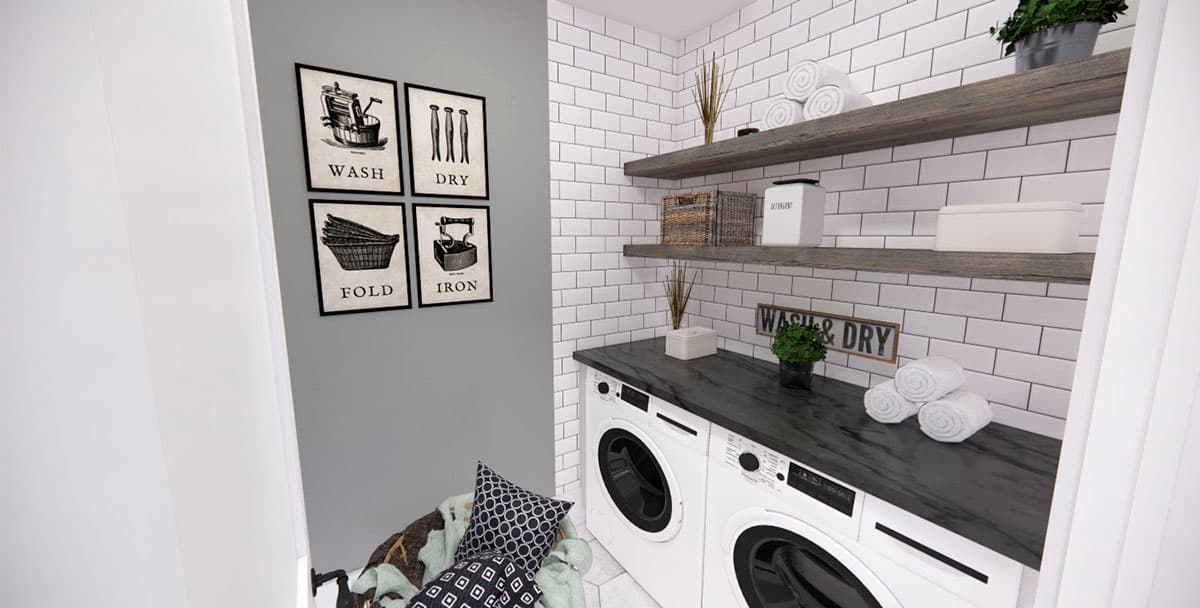 Plan 14720RK: 4 Bed Traditional House Plan with Laundry Upstairs and a Main Floor Den or Home Office - Image #35 - Country, Craftsman, New American, Northwest, Traditional