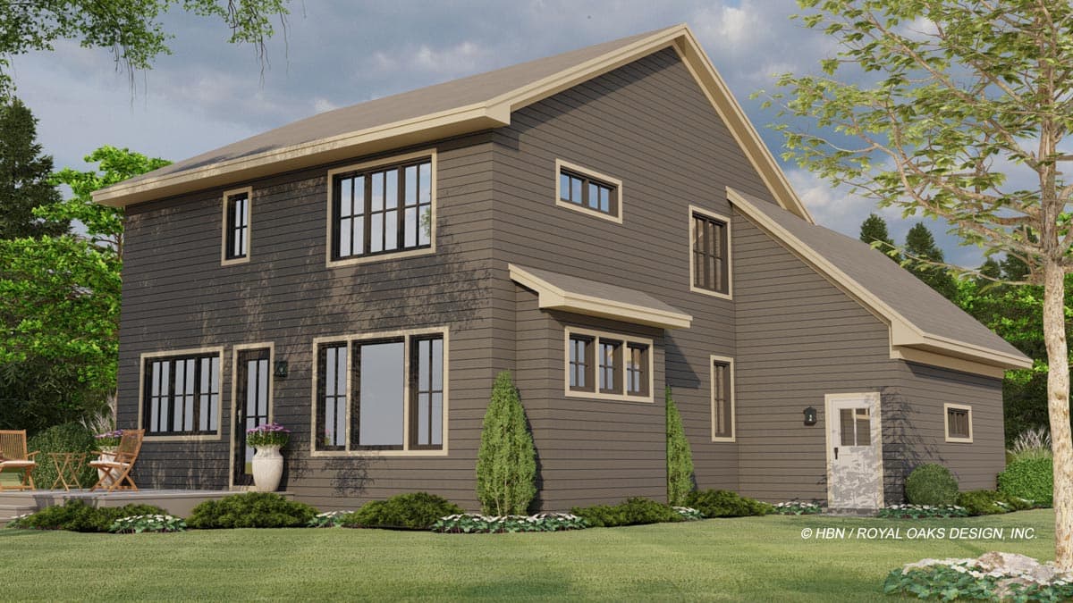 Plan 14720RK: 4 Bed Traditional House Plan with Laundry Upstairs and a Main Floor Den or Home Office - Image #6 - Country, Craftsman, New American, Northwest, Traditional