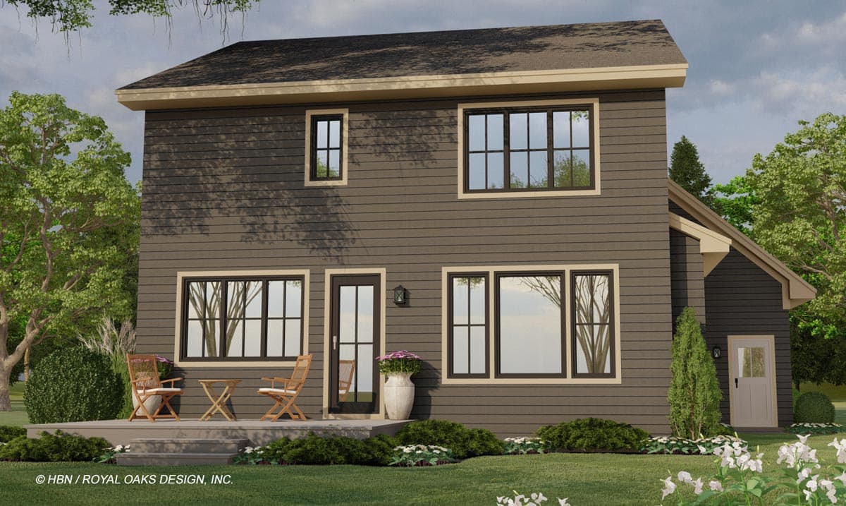 Plan 14720RK: 4 Bed Traditional House Plan with Laundry Upstairs and a Main Floor Den or Home Office - Image #8 - Country, Craftsman, New American, Northwest, Traditional