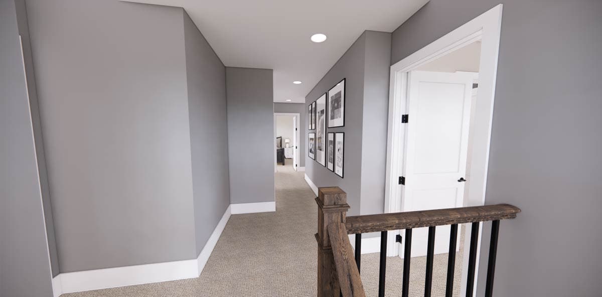 Plan 14726RK: 4 Bed Shingle and Clapboard House Plan with Corner Home Office - Image #35 - New American, Traditional