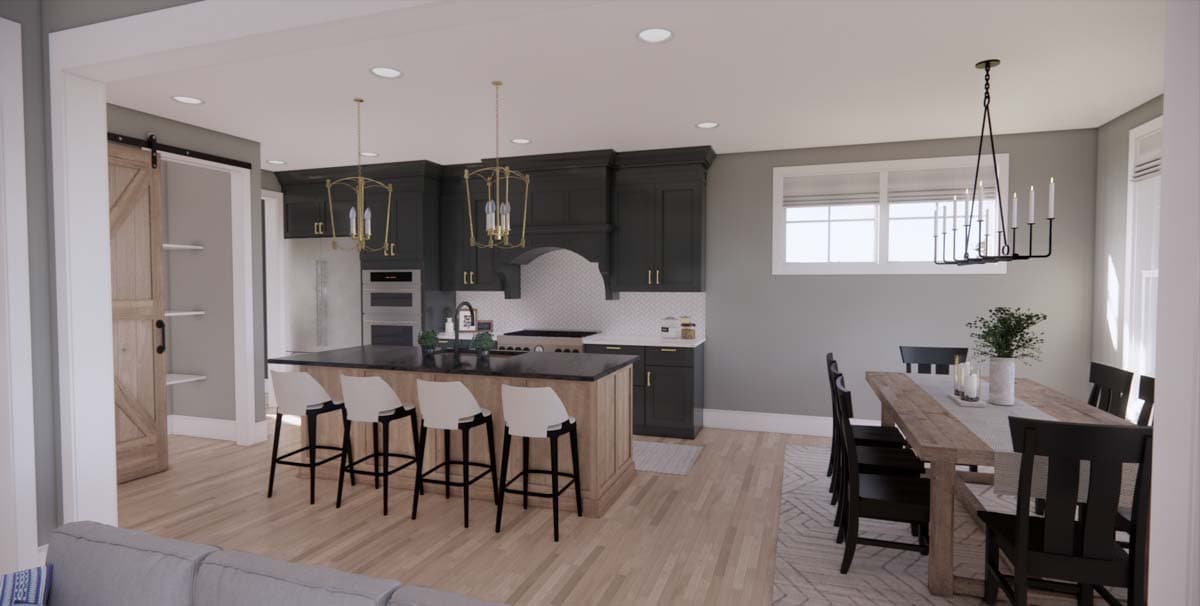 Plan 14735RK: 2-Story Craftsman Home Plan with Shed Dormer - 3010 Sq Ft - Image #8 - Country, Craftsman, New American, Traditional