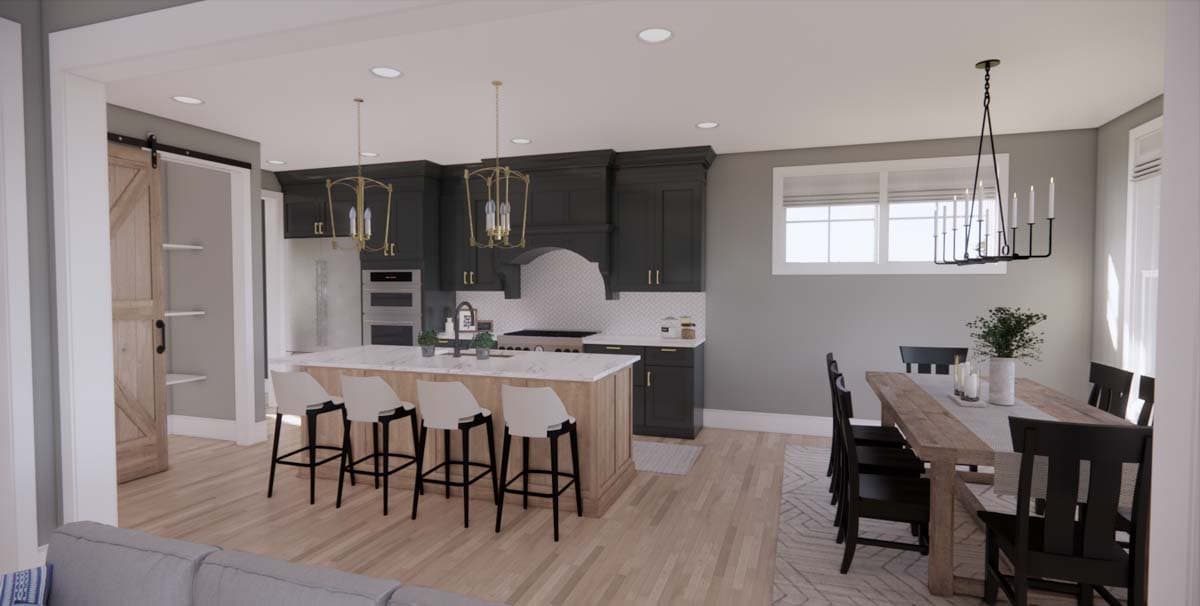 Plan 14735RK: 2-Story Craftsman Home Plan with Shed Dormer - 3010 Sq Ft - Image #9 - Country, Craftsman, New American, Traditional