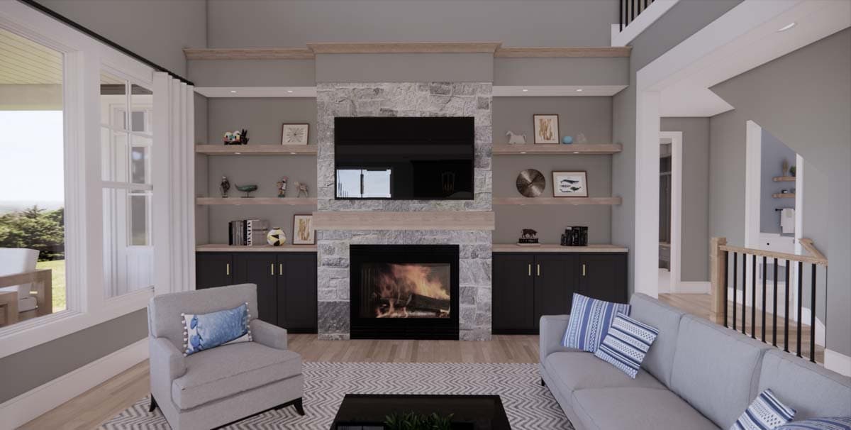 Plan 14735RK: 2-Story Craftsman Home Plan with Shed Dormer - 3010 Sq Ft - Image #16 - Country, Craftsman, New American, Traditional