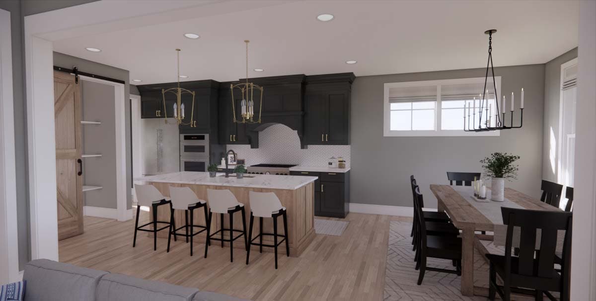 Plan 14735RK: 2-Story Craftsman Home Plan with Shed Dormer - 3010 Sq Ft - Image #24 - Country, Craftsman, New American, Traditional