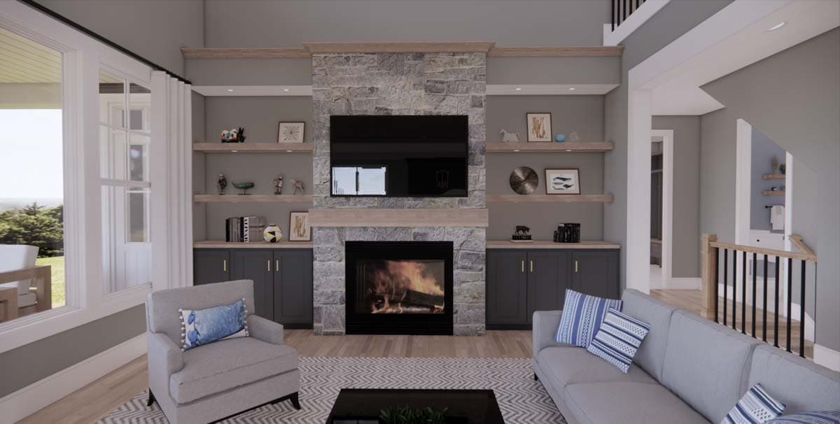 Plan 14735RK: 2-Story Craftsman Home Plan with Shed Dormer - 3010 Sq Ft - Image #26 - Country, Craftsman, New American, Traditional