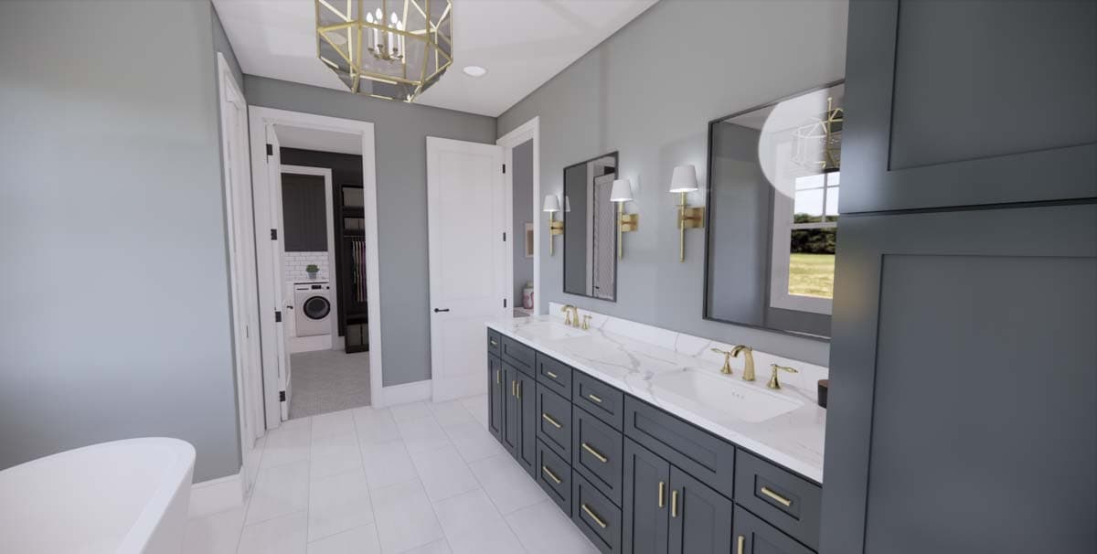 Plan 14735RK: 2-Story Craftsman Home Plan with Shed Dormer - 3010 Sq Ft - Image #33 - Country, Craftsman, New American, Traditional