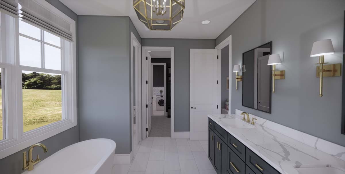 Plan 14735RK: 2-Story Craftsman Home Plan with Shed Dormer - 3010 Sq Ft - Image #34 - Country, Craftsman, New American, Traditional