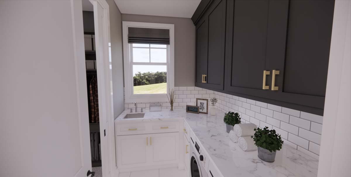 Plan 14735RK: 2-Story Craftsman Home Plan with Shed Dormer - 3010 Sq Ft - Image #36 - Country, Craftsman, New American, Traditional