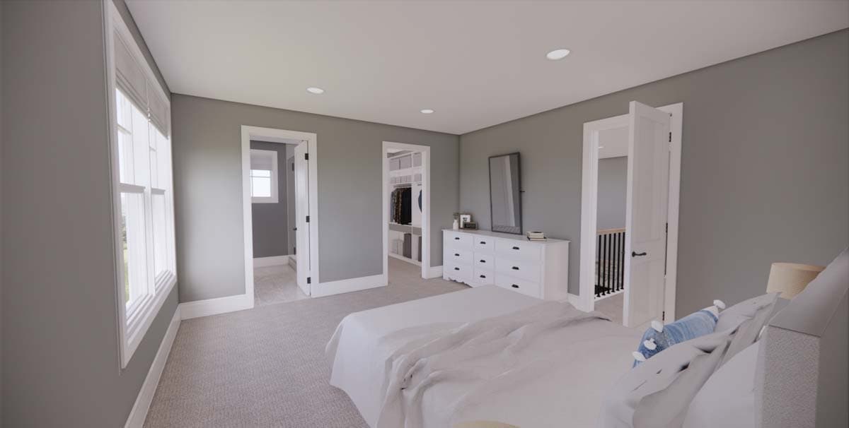 Plan 14735RK: 2-Story Craftsman Home Plan with Shed Dormer - 3010 Sq Ft - Image #44 - Country, Craftsman, New American, Traditional