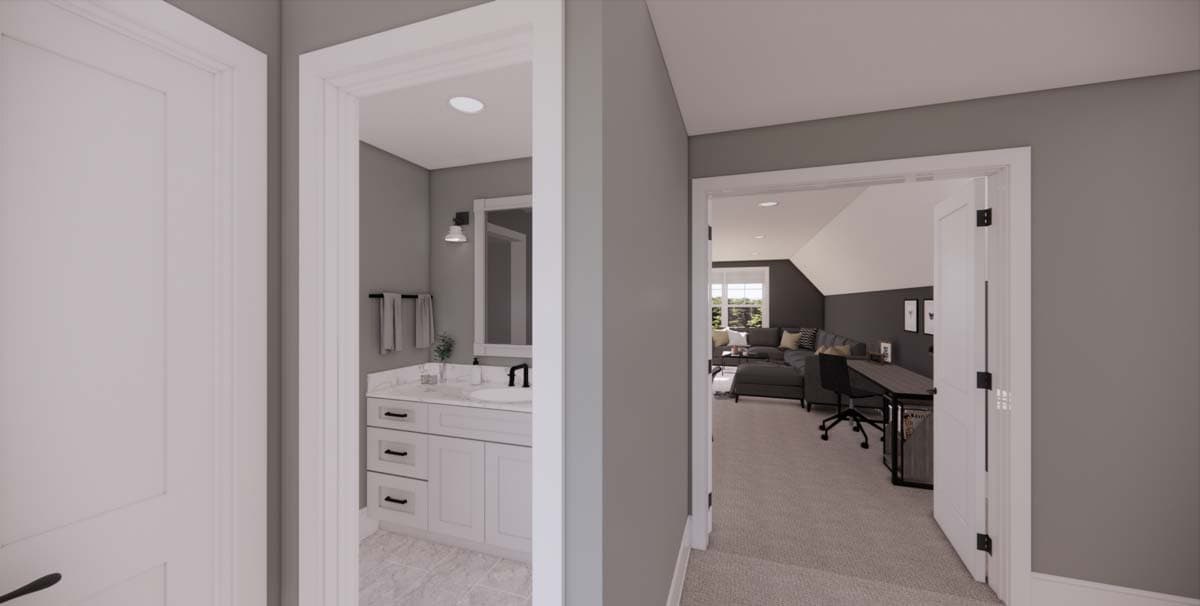 Plan 14735RK: 2-Story Craftsman Home Plan with Shed Dormer - 3010 Sq Ft - Image #51 - Country, Craftsman, New American, Traditional