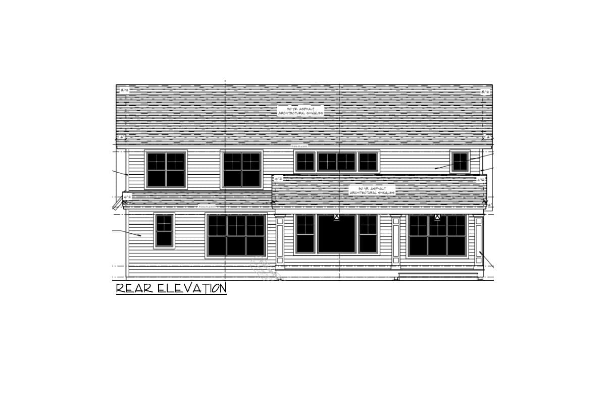 Plan 14735RK: 2-Story Craftsman Home Plan with Shed Dormer - 3010 Sq Ft - Image #57 - Country, Craftsman, New American, Traditional