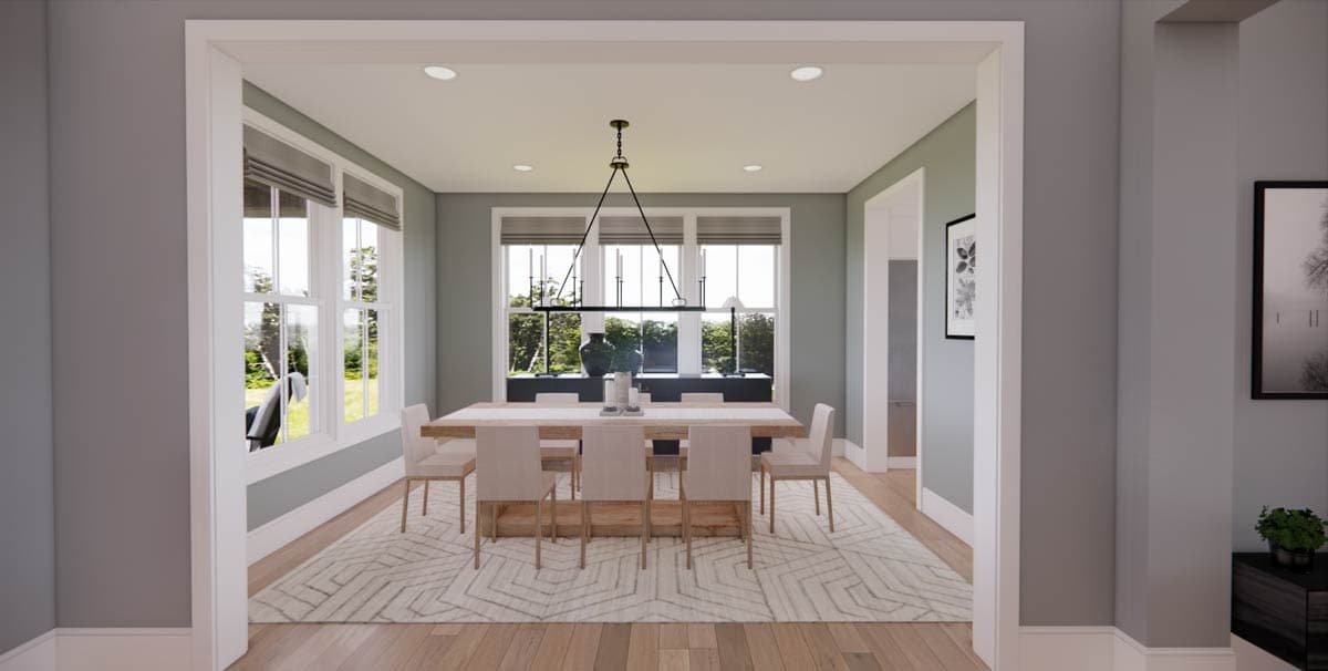 Plan 14736RK: 5 Bed Modern Farmhouse Plan with Home Office and Bonus Expansion - Image #10 - Country, Craftsman, Farmhouse, Modern Farmhouse, New American