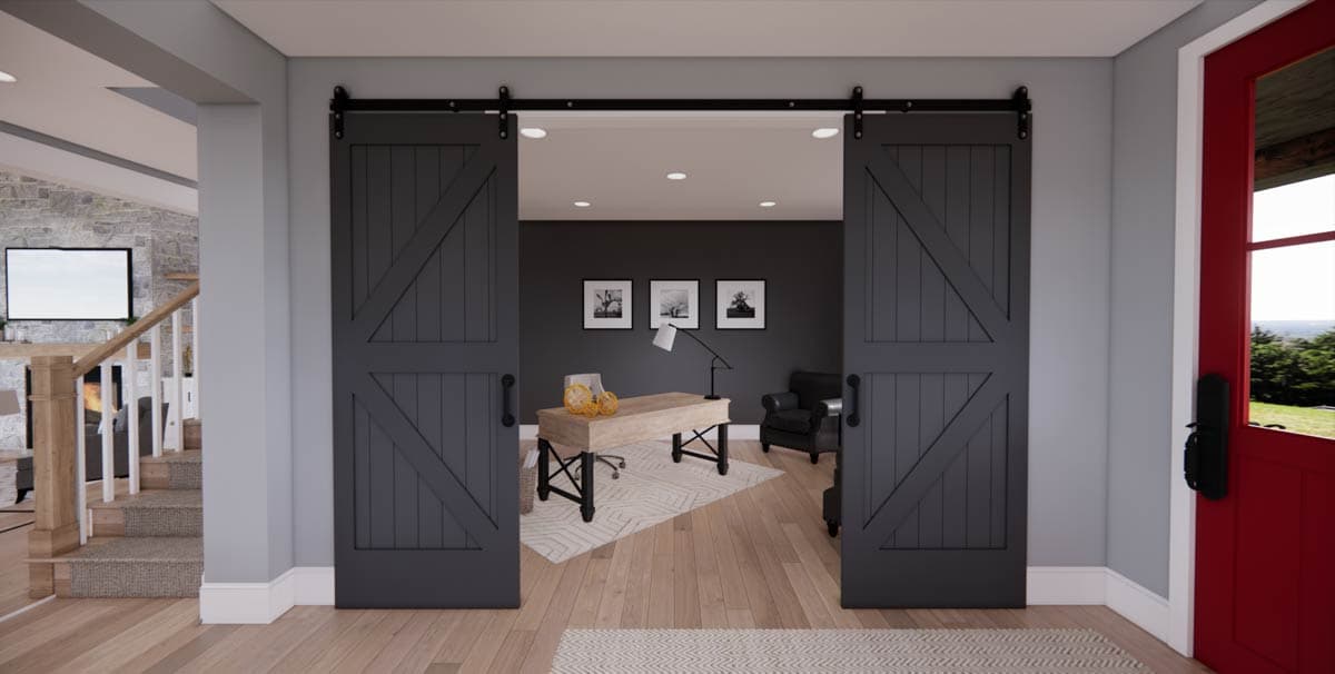Plan 14736RK: 5 Bed Modern Farmhouse Plan with Home Office and Bonus Expansion - Image #42 - Country, Craftsman, Farmhouse, Modern Farmhouse, New American