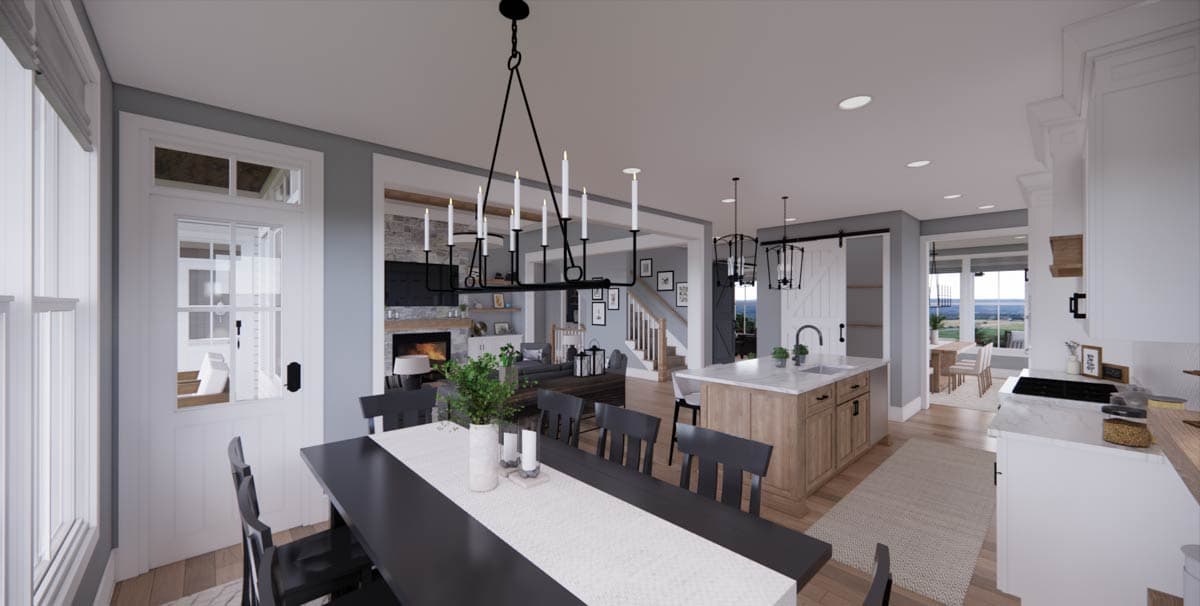Plan 14736RK: 5 Bed Modern Farmhouse Plan with Home Office and Bonus Expansion - Image #13 - Country, Craftsman, Farmhouse, Modern Farmhouse, New American