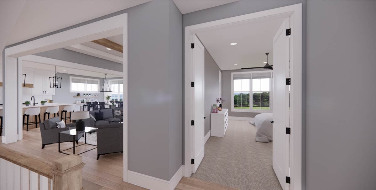 Plan 14736RK: 5 Bed Modern Farmhouse Plan with Home Office and Bonus Expansion - Image #19 - Country, Craftsman, Farmhouse, Modern Farmhouse, New American