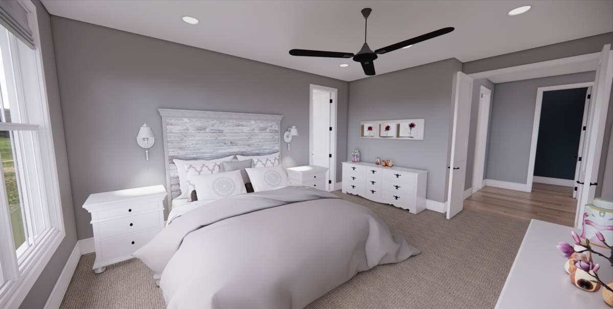 Plan 14736RK: 5 Bed Modern Farmhouse Plan with Home Office and Bonus Expansion - Image #20 - Country, Craftsman, Farmhouse, Modern Farmhouse, New American