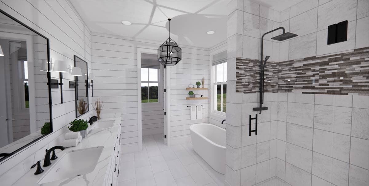 Plan 14736RK: 5 Bed Modern Farmhouse Plan with Home Office and Bonus Expansion - Image #21 - Country, Craftsman, Farmhouse, Modern Farmhouse, New American