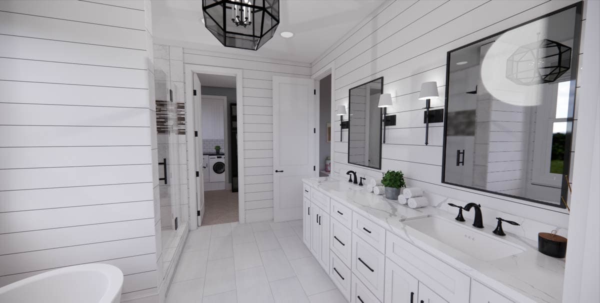 Plan 14736RK: 5 Bed Modern Farmhouse Plan with Home Office and Bonus Expansion - Image #24 - Country, Craftsman, Farmhouse, Modern Farmhouse, New American
