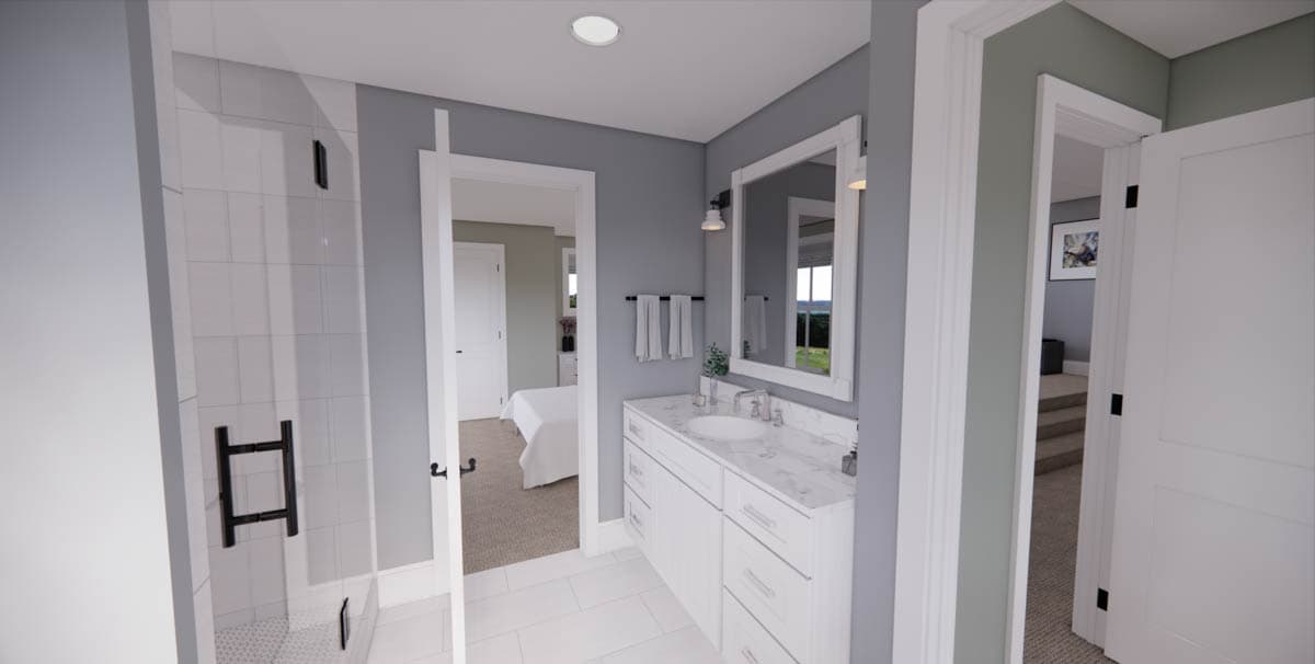 Plan 14736RK: 5 Bed Modern Farmhouse Plan with Home Office and Bonus Expansion - Image #34 - Country, Craftsman, Farmhouse, Modern Farmhouse, New American