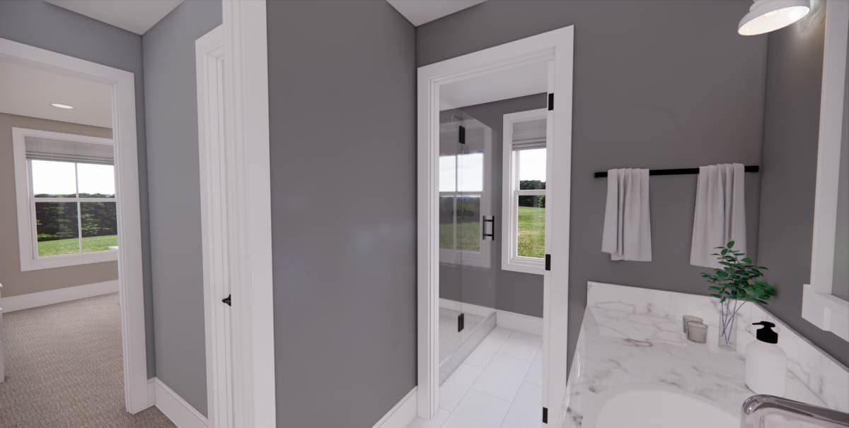 Plan 14736RK: 5 Bed Modern Farmhouse Plan with Home Office and Bonus Expansion - Image #38 - Country, Craftsman, Farmhouse, Modern Farmhouse, New American
