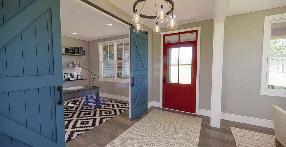 Plan 14737RK: Two Story Craftsman Farmhouse with Home Office and Bonus Expansion - Image #12 - Country, Craftsman, Farmhouse, New American