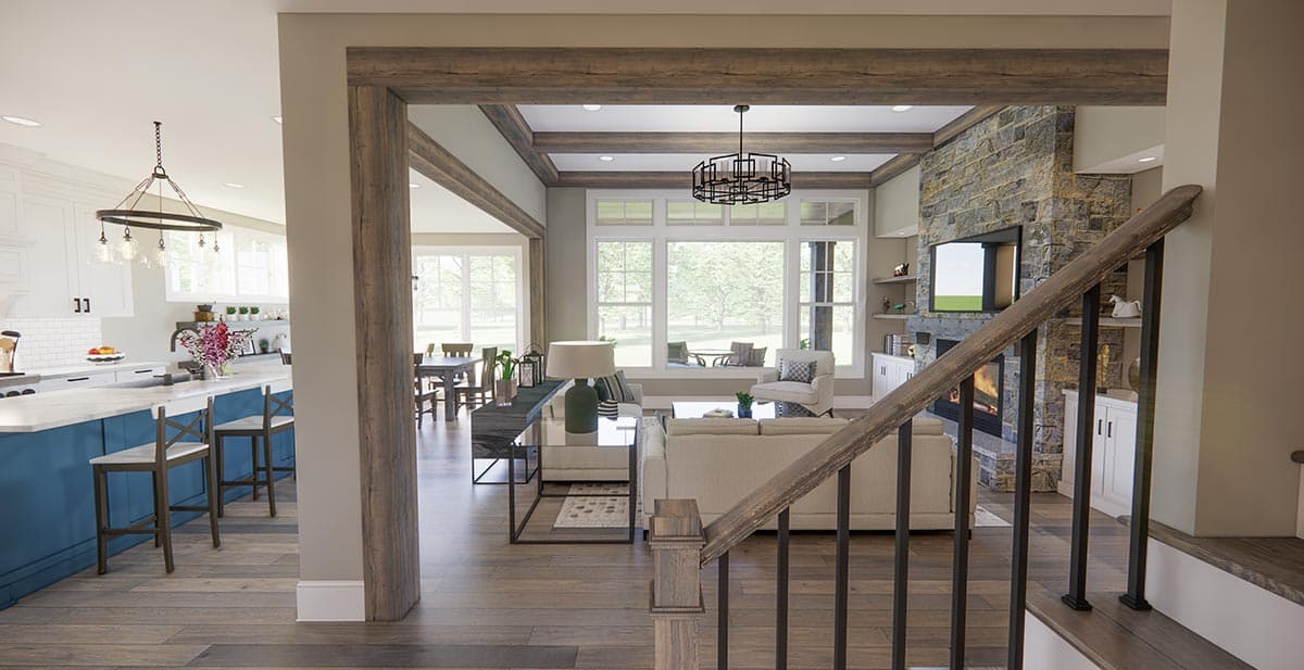 Plan 14737RK: Two Story Craftsman Farmhouse with Home Office and Bonus Expansion - Image #14 - Country, Craftsman, Farmhouse, New American