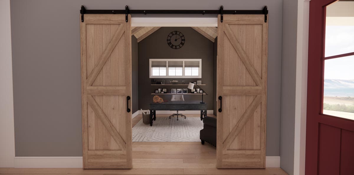 Plan 14738RK: Flexible 3-Bedroom Modern Farmhouse Cottage with Home Office - 2240 Sq Ft - Image #9 - Country, Craftsman, Modern Farmhouse, New American