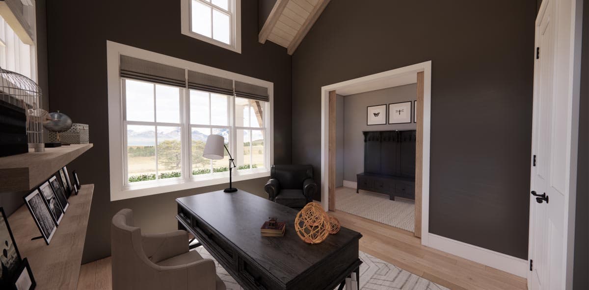 Plan 14738RK: Flexible 3-Bedroom Modern Farmhouse Cottage with Home Office - 2240 Sq Ft - Image #10 - Country, Craftsman, Modern Farmhouse, New American