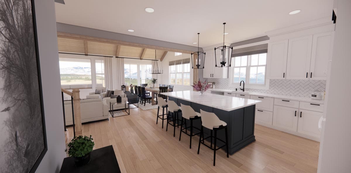 Plan 14738RK: Flexible 3-Bedroom Modern Farmhouse Cottage with Home Office - 2240 Sq Ft - Image #13 - Country, Craftsman, Modern Farmhouse, New American