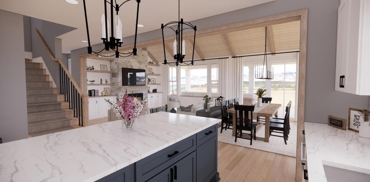 Plan 14738RK: Flexible 3-Bedroom Modern Farmhouse Cottage with Home Office - 2240 Sq Ft - Image #16 - Country, Craftsman, Modern Farmhouse, New American