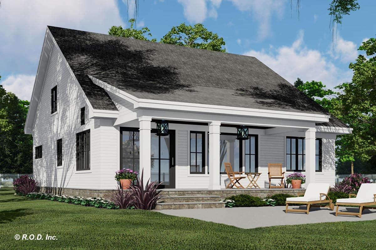Plan 14738RK: Flexible 3-Bedroom Modern Farmhouse Cottage with Home Office - 2240 Sq Ft - Image #5 - Country, Craftsman, Modern Farmhouse, New American