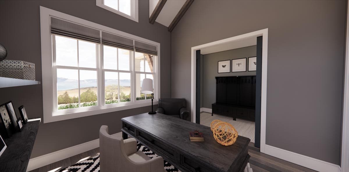 Plan 14739RK: Expanded Modern Farmhouse Cottage with Possible 4th Bedroom Upstairs - Image #11 - Country, Craftsman, Modern Farmhouse, New American