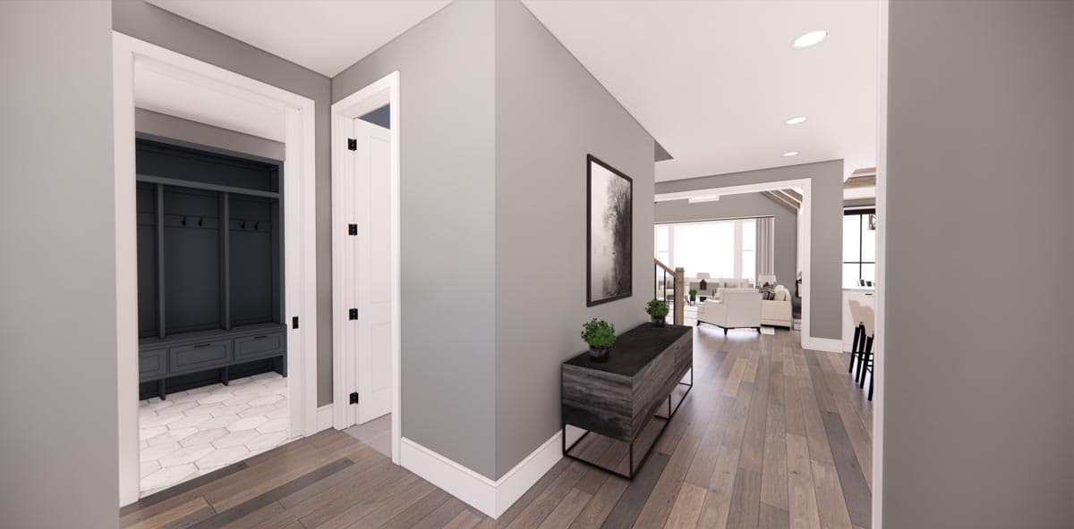 Plan 14739RK: Expanded Modern Farmhouse Cottage with Possible 4th Bedroom Upstairs - Image #13 - Country, Craftsman, Modern Farmhouse, New American