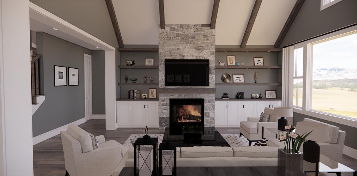 Plan 14739RK: Expanded Modern Farmhouse Cottage with Possible 4th Bedroom Upstairs - Image #19 - Country, Craftsman, Modern Farmhouse, New American