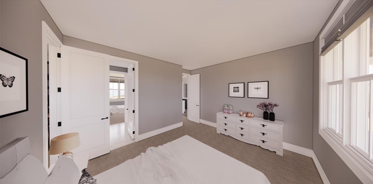 Plan 14739RK: Expanded Modern Farmhouse Cottage with Possible 4th Bedroom Upstairs - Image #25 - Country, Craftsman, Modern Farmhouse, New American