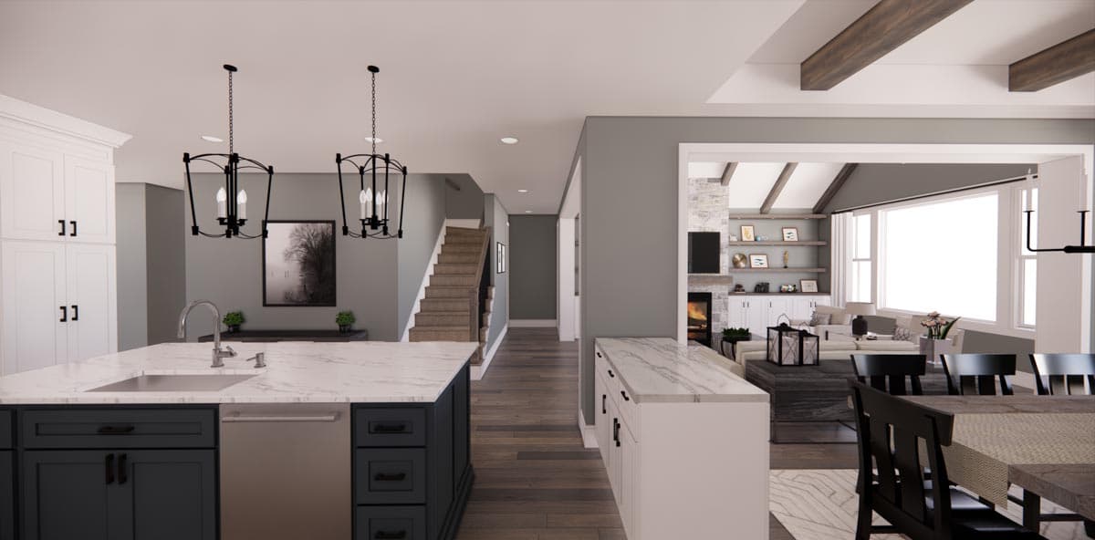 Plan 14739RK: Expanded Modern Farmhouse Cottage with Possible 4th Bedroom Upstairs - Image #27 - Country, Craftsman, Modern Farmhouse, New American